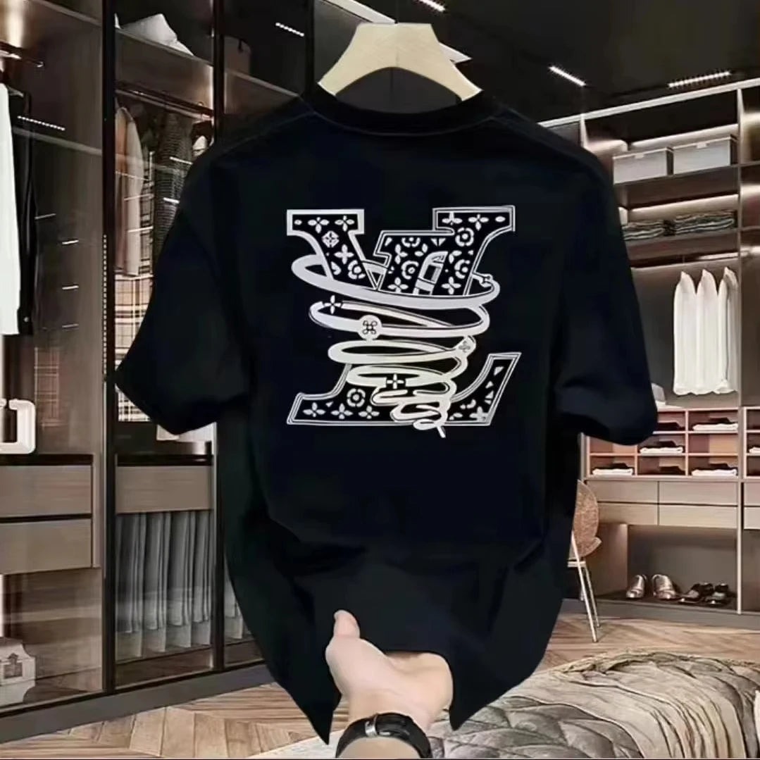 Summer Streetwear New Arrival T-Shirt Fashion Unisex Oversized Round Neck Graphic Short Sleeve Tee Men's Women's Kids Casual Top